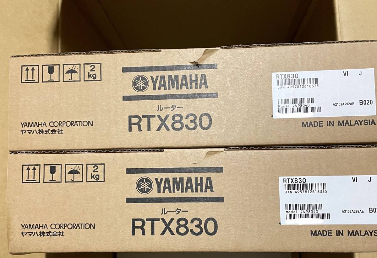 タイム セール開催中 【未開封新品】ヤマハ YAMAHA ルーター RTX830 