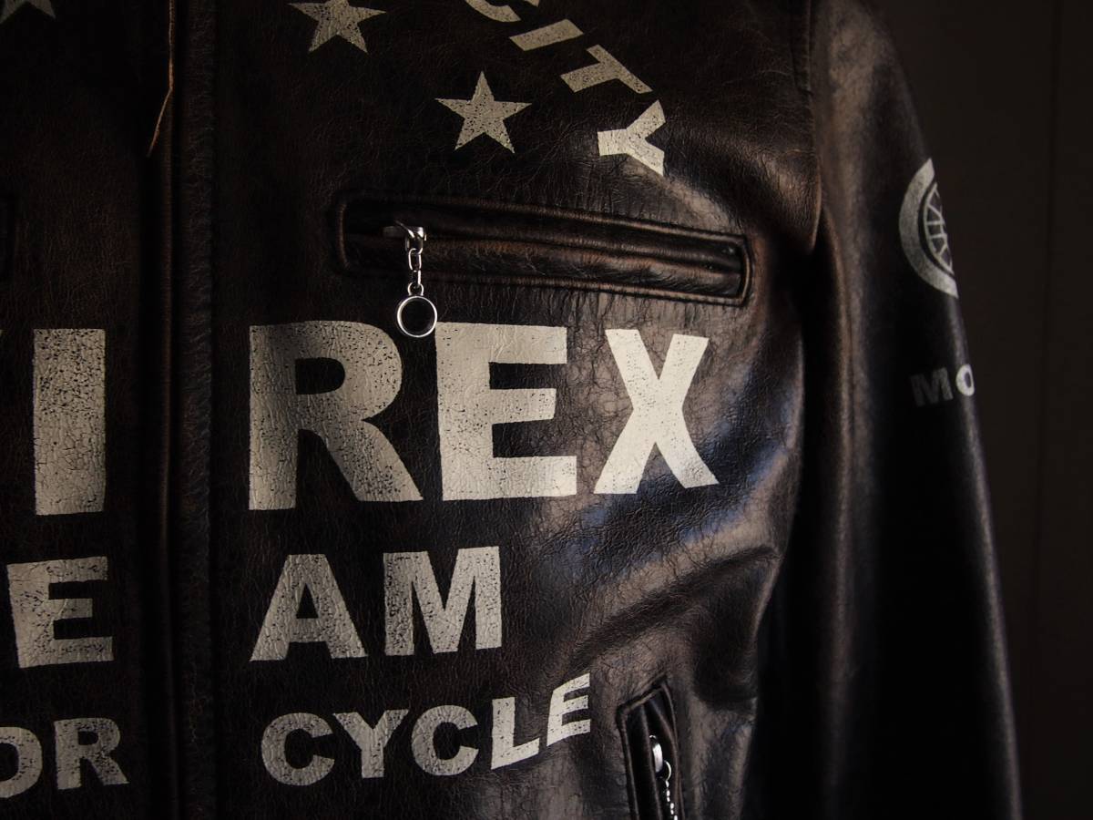 AVIREXアヴィレックス シングルライダース MOTORCYCLE-JACKET ディ 