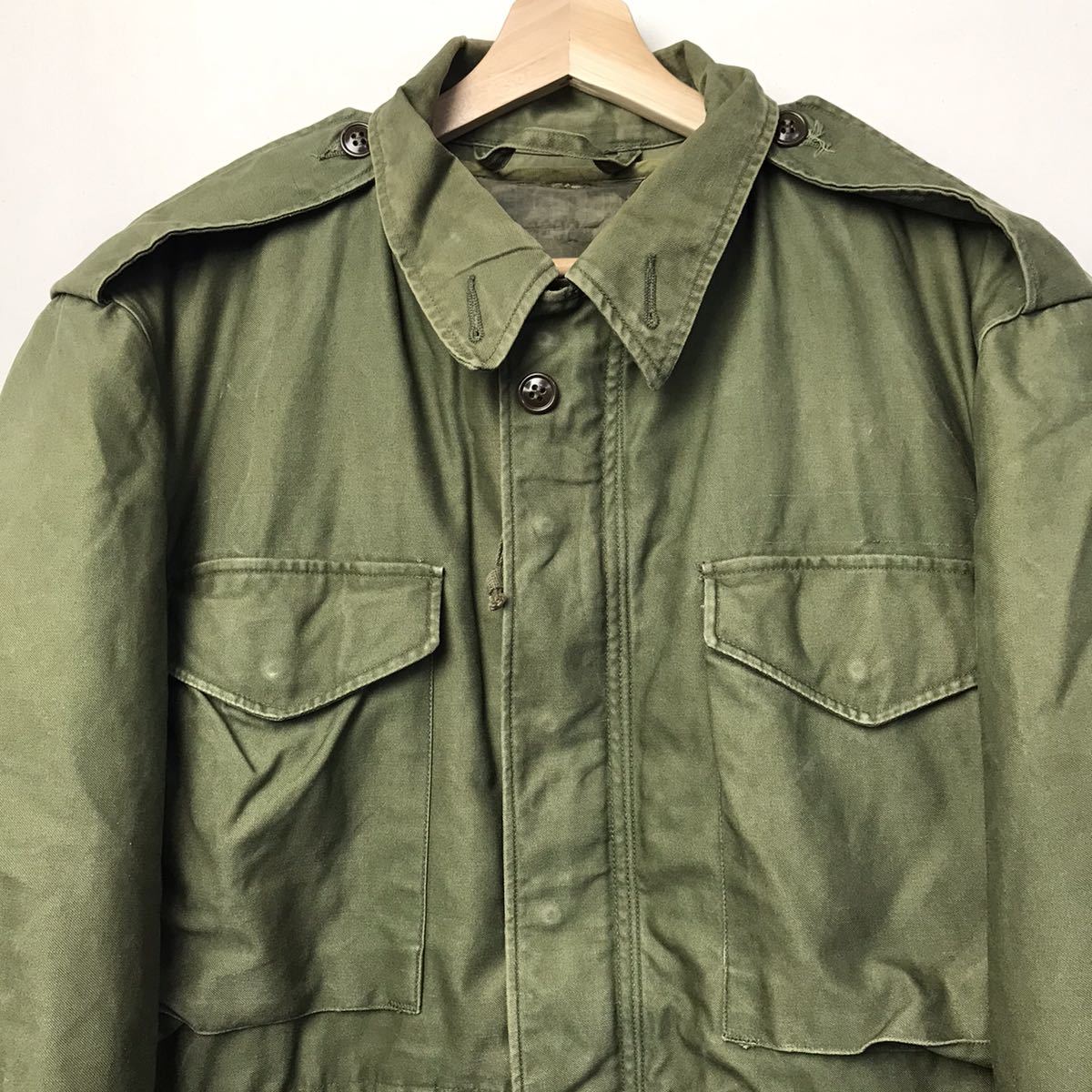 得価，最新作 50s60s ビンテージ ミリタリー M-51 M-1951 フィールドジャケット M-S ライナー付き(戦闘服)｜売買されたオークション情報、yahooの商品情報をアーカイブ公開 - オークファン 戦闘服