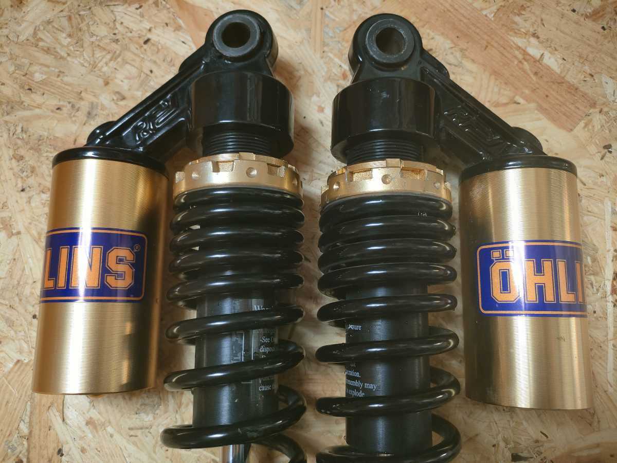 Öhlins サスペンション ステッカー付き オーリンズ ロゴ