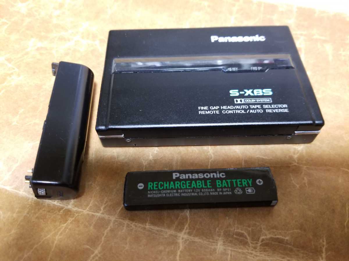 ☆Panasonic パナソニック S-XBS RQ-S1 カセットプレーヤー☆ジャンク