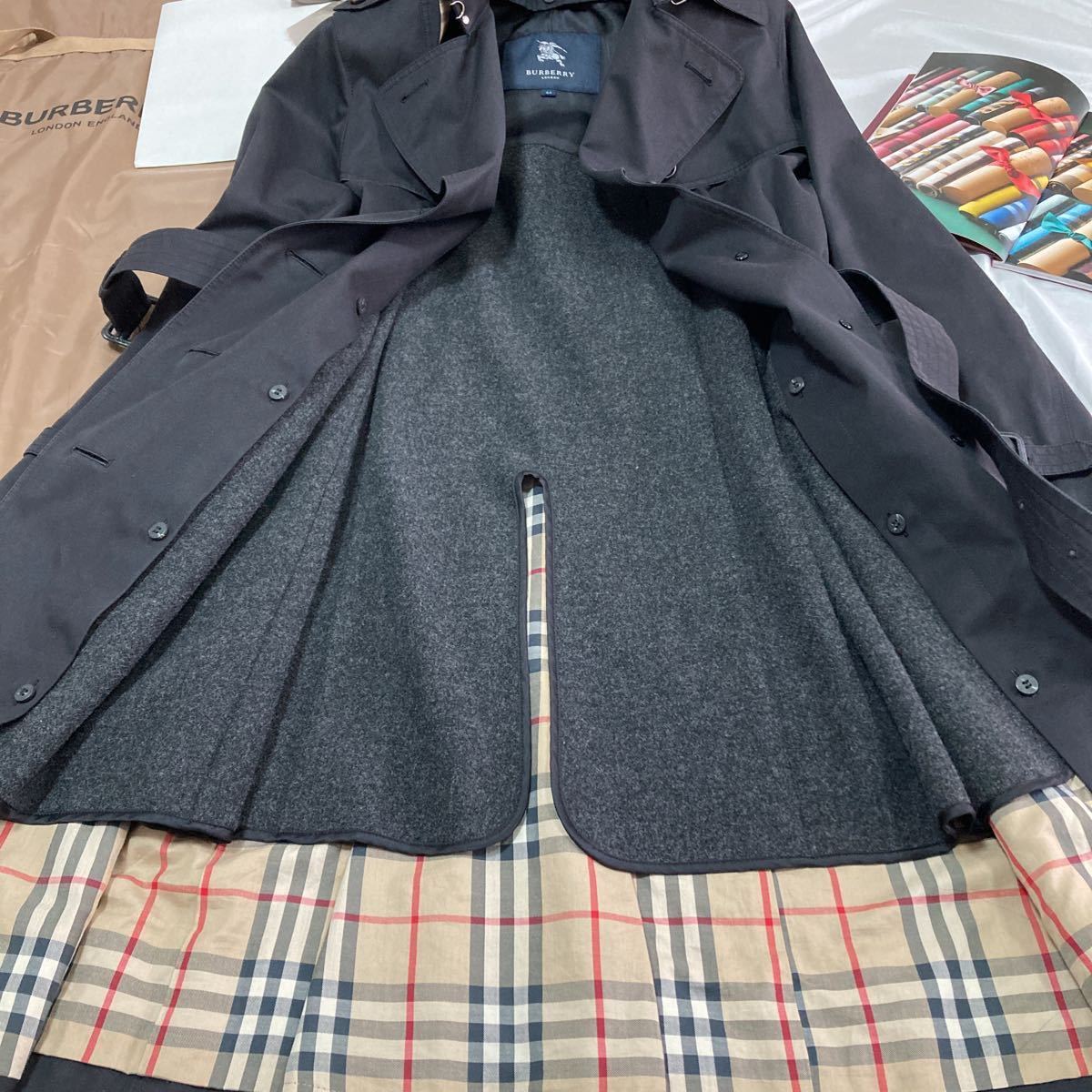 BURBERRY バーバリー ライナー付き トレンチコート 大きいサイズ