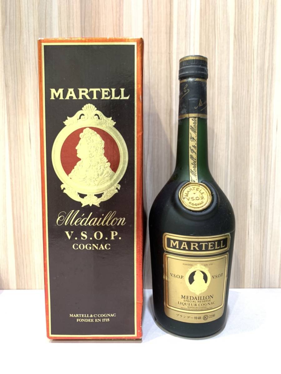 VSOP Martell Cognac Medaillon - | 1L MEDAILLON MARTELL Brandy (40