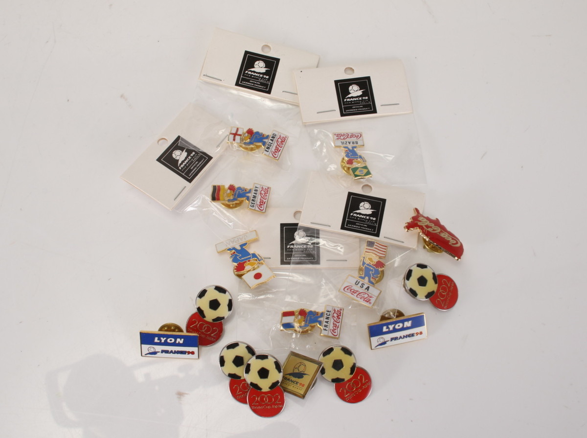 1円 1998年 サッカーワールドカップ フランス大会 ピンバッジ 