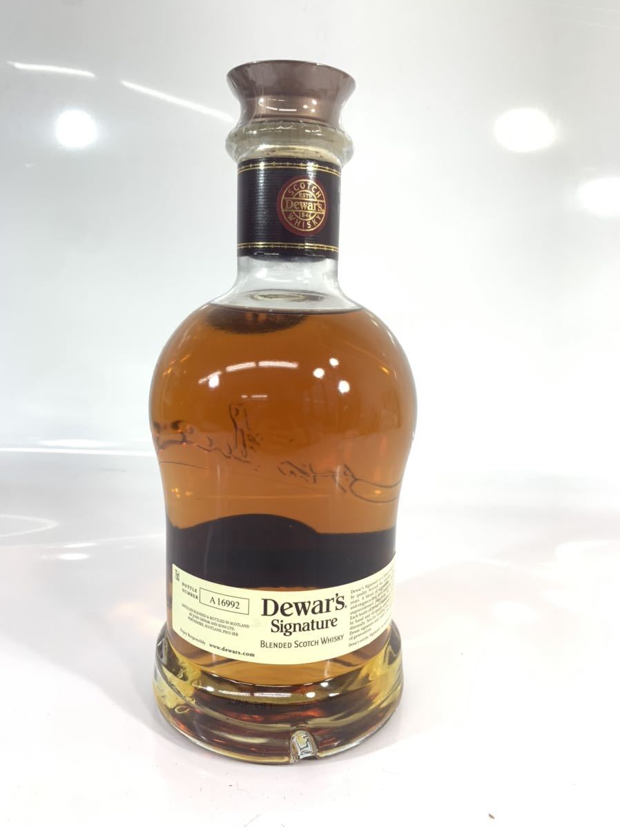 Signature デュワーズ シグネチャー Dewar's ブレン ブレンデッド