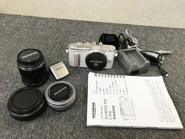 SWD48206相 OLYMPUS PEN ミラーレス一眼カメラ E-PL8 レンズ M.ZUIKO