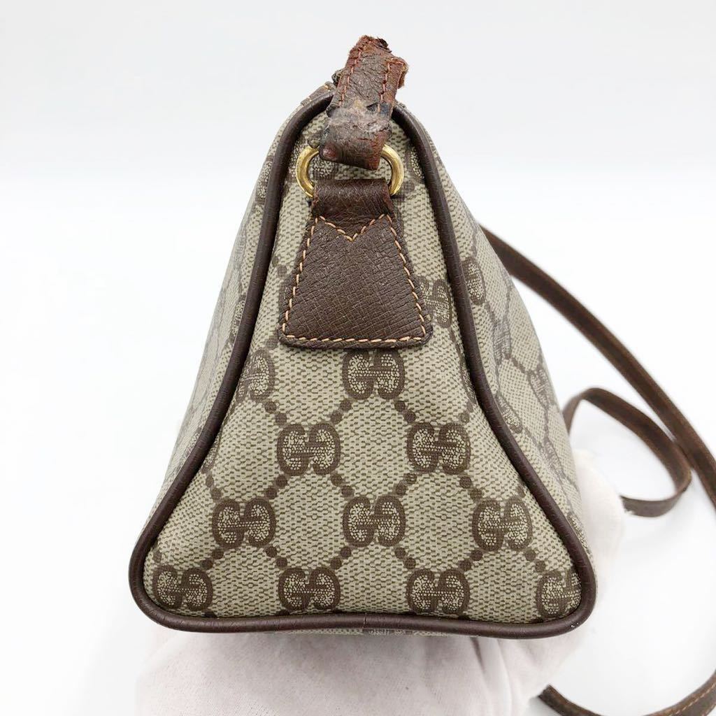 GUCCI グッチ 鞄 オールドグッチ ショルダーバッグ ミニ GG柄