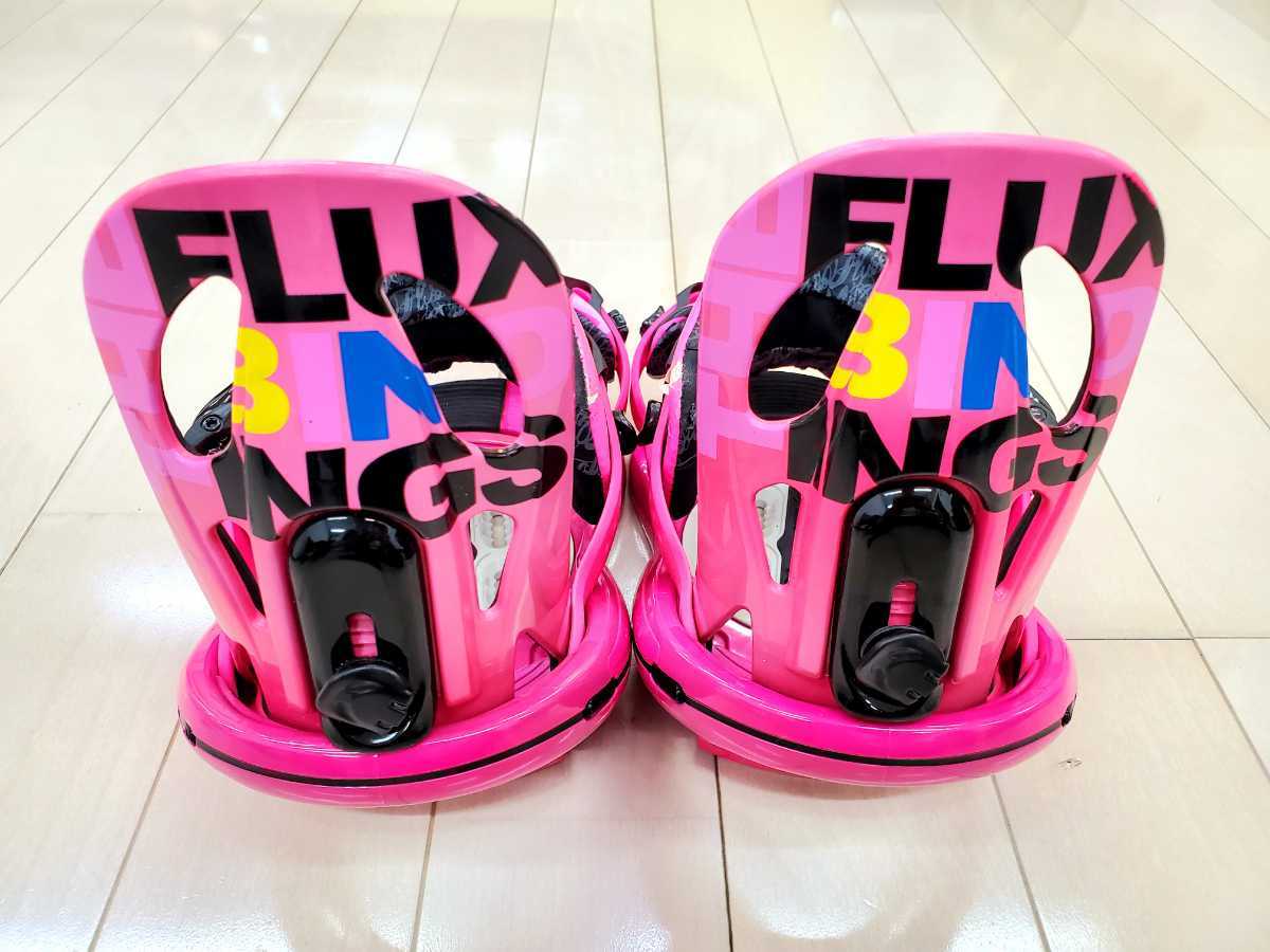 FLUX フラックス THE TITAN Sサイズ ピンク スノーボード ビンディング