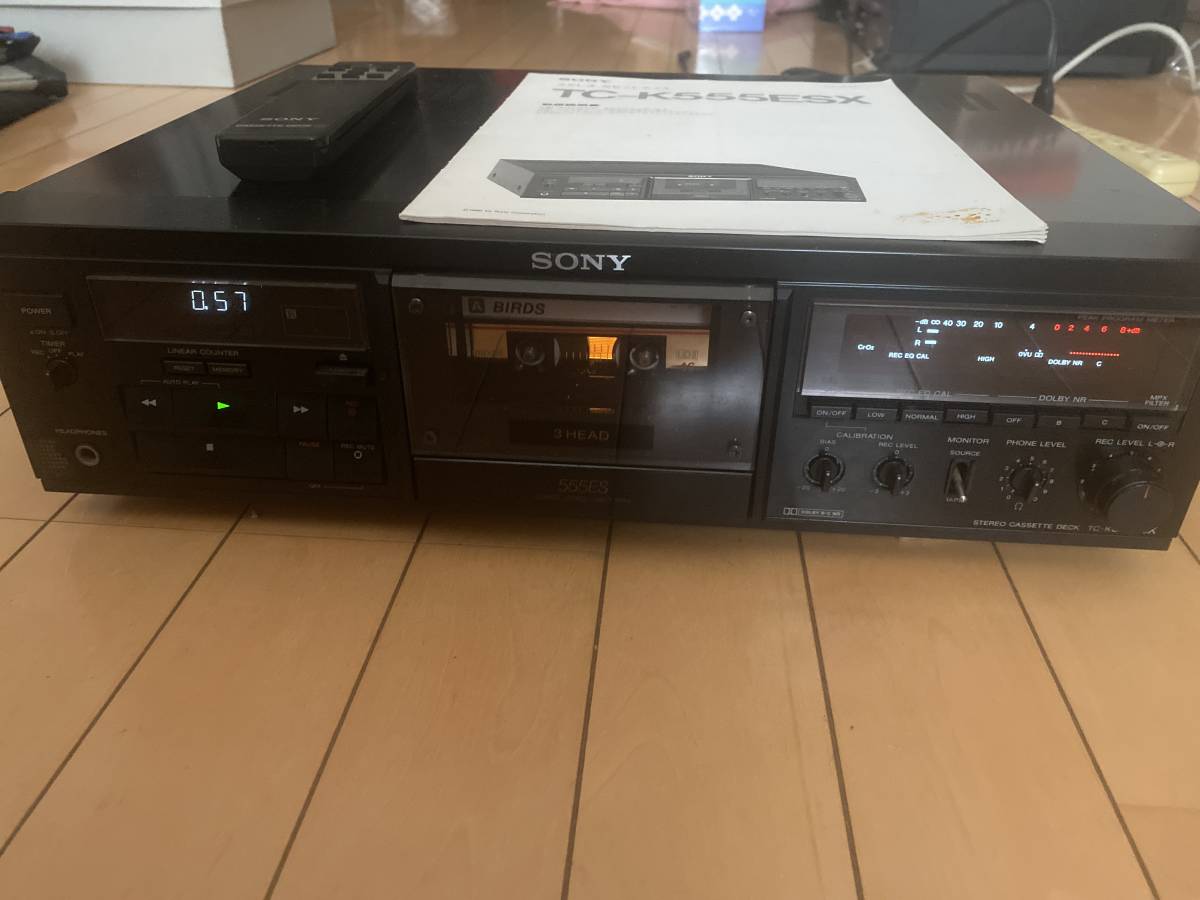 SONY カセットデッキTC-K555ESX 【公式通販】