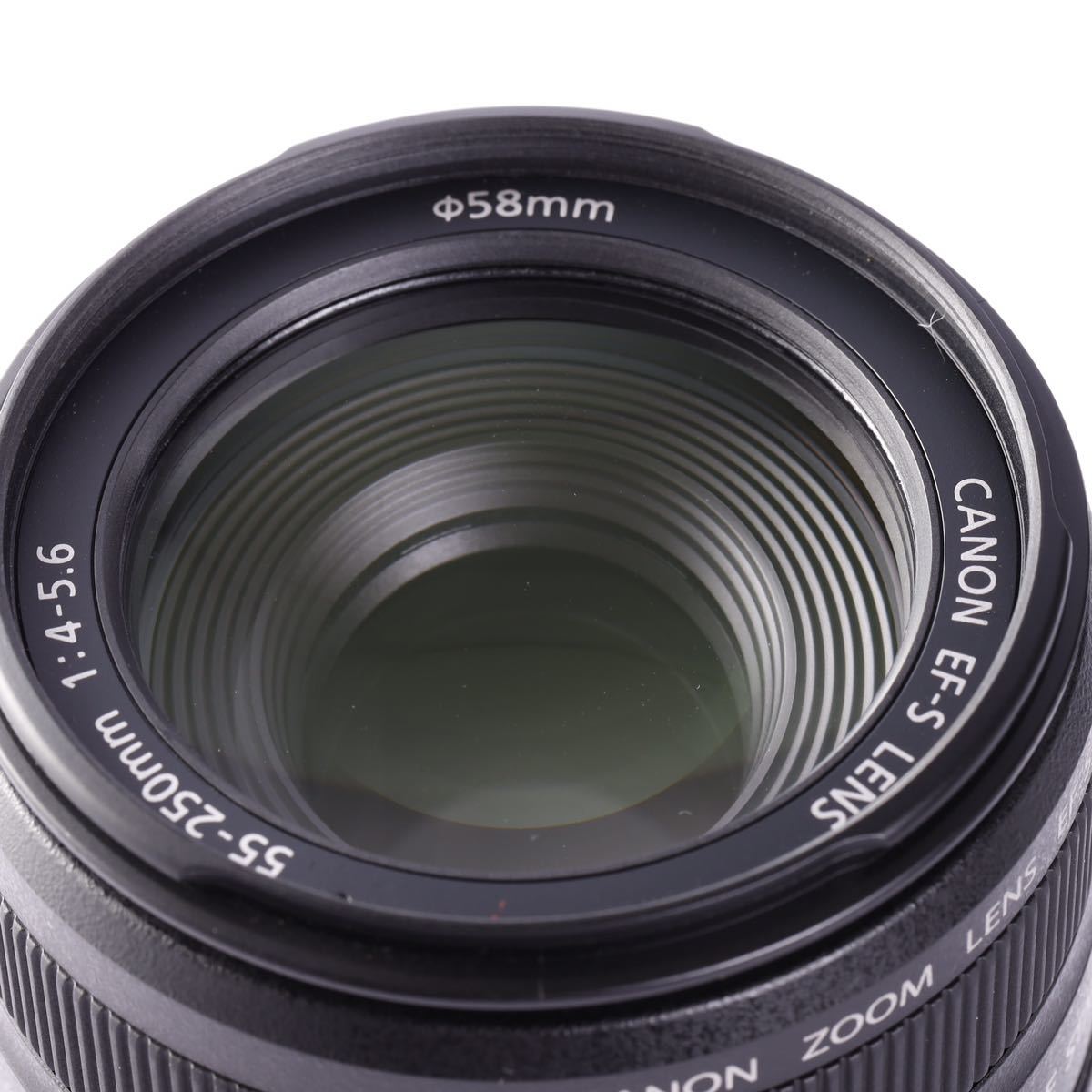 キャノン望遠レンズEF-S 55-250mm手ブレ補正つきCanon