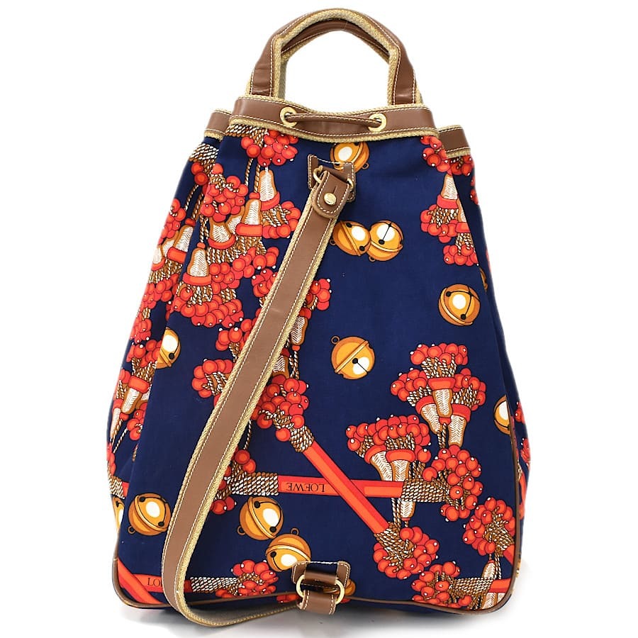 美品 LOEWE ショルダーバッグ 多色柄 美品 LOEWE ショルダーバッグ 多色柄