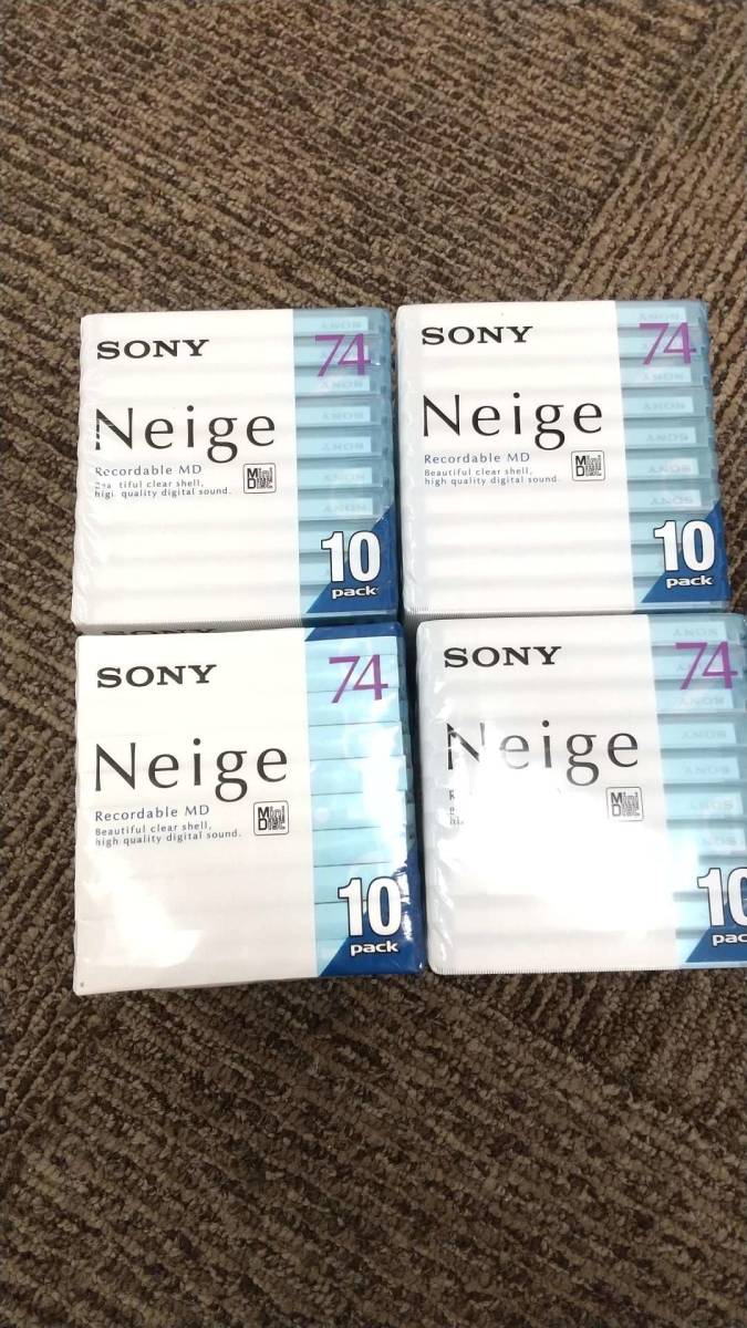 ＃2396　SONY　MD　10パック　4個セット