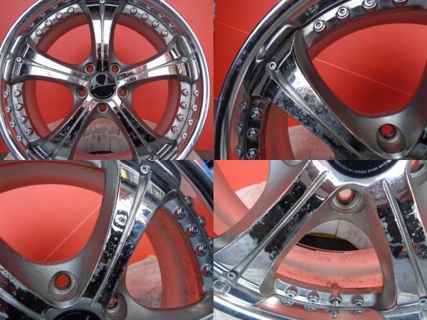 SSR ヴィエナ クラージュ 19インチ 7.5J +43 5H114 中古 ホイール 