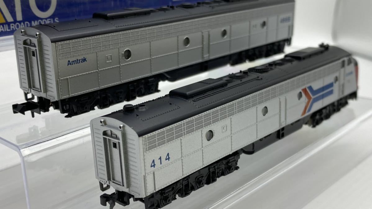 Amtrak com: Kato N Set USA Model Products Train 8-Car Era” “Rainbow &amp; II Locomotive and