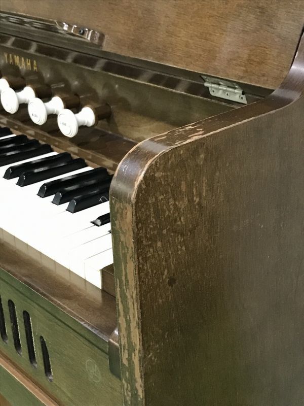 ◇BG74 ヤマハ オルガン 簡易動作確認済み YAMAHA 木製 足踏み ☆直接