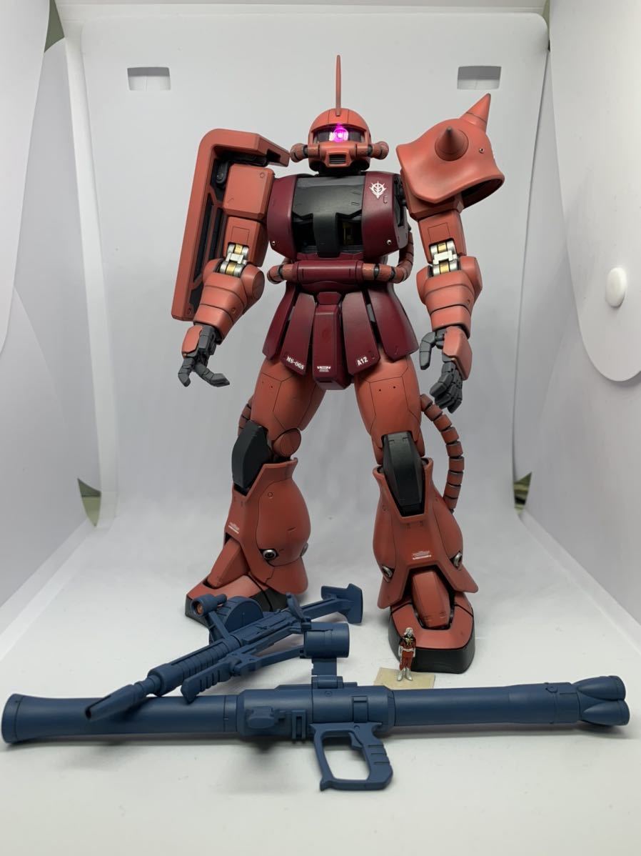 完成品 モノアイ コックピット発光 Mg ガンプラ シャア専用ザク Papatja Org