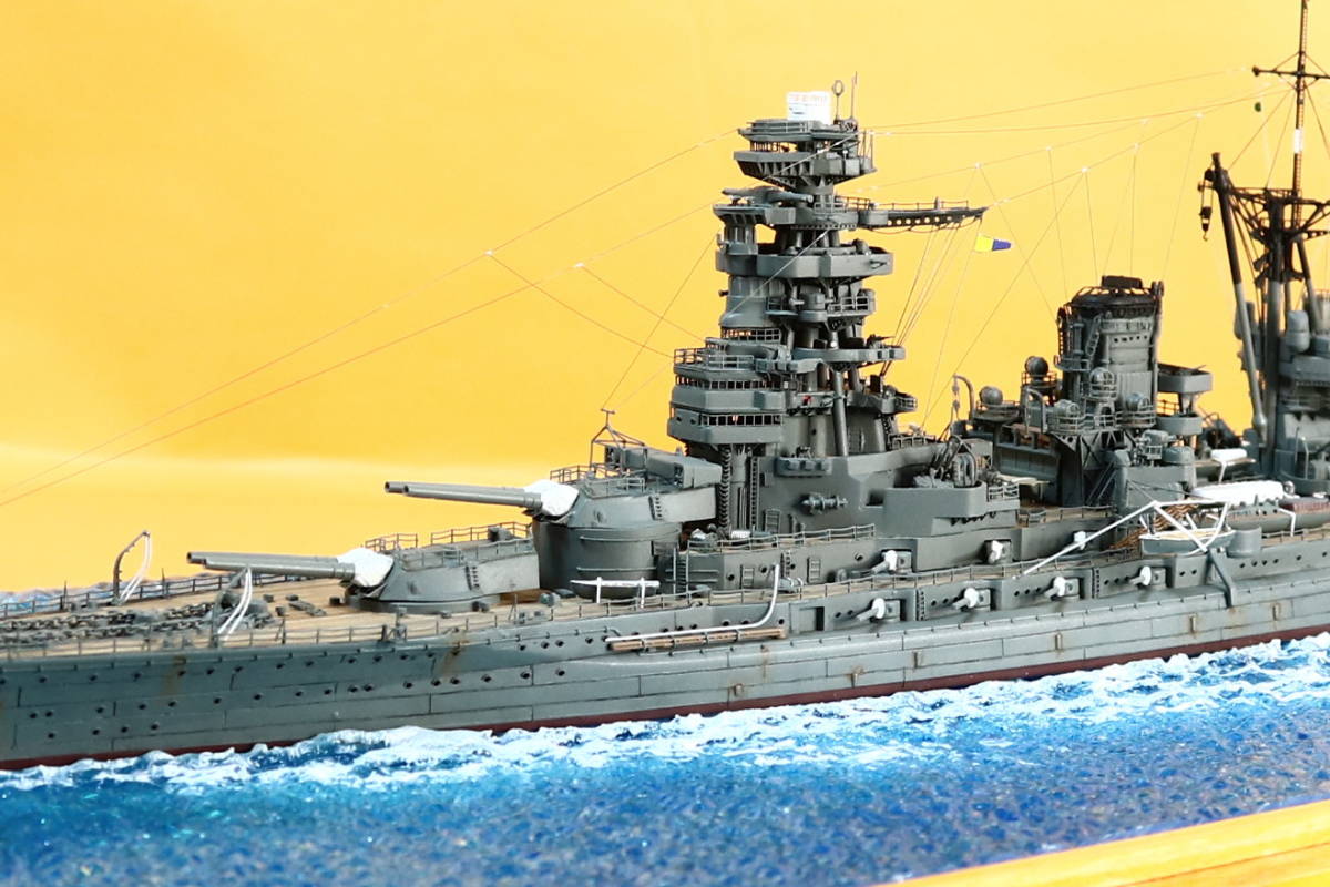 1/700 日本海軍戦艦 長門 太平洋戦争開戦時 完成品(完成品)｜売買され