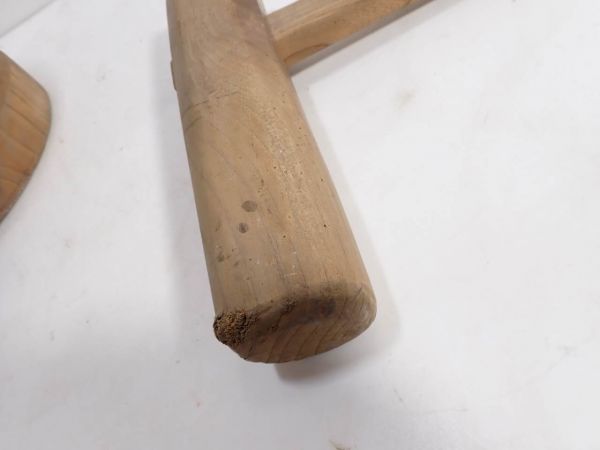 臼・杵 餅つき道具 2点セット 餅つき 正月/カ21 220129 大阪 | 軽量餅 