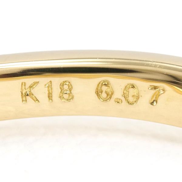 リング ダイヤモンド K18YG 9.5号 ダイヤ k18ygの通販 中古 9．5号 公式通販 Vecchio Ponte 0.07ct 指輪 KOMEHYO 0.07CT中古 約20.6g