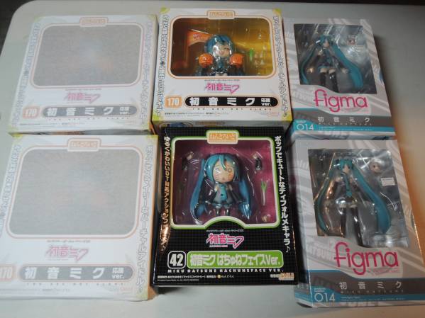 初音ミクフィギュアいろいろまとめて