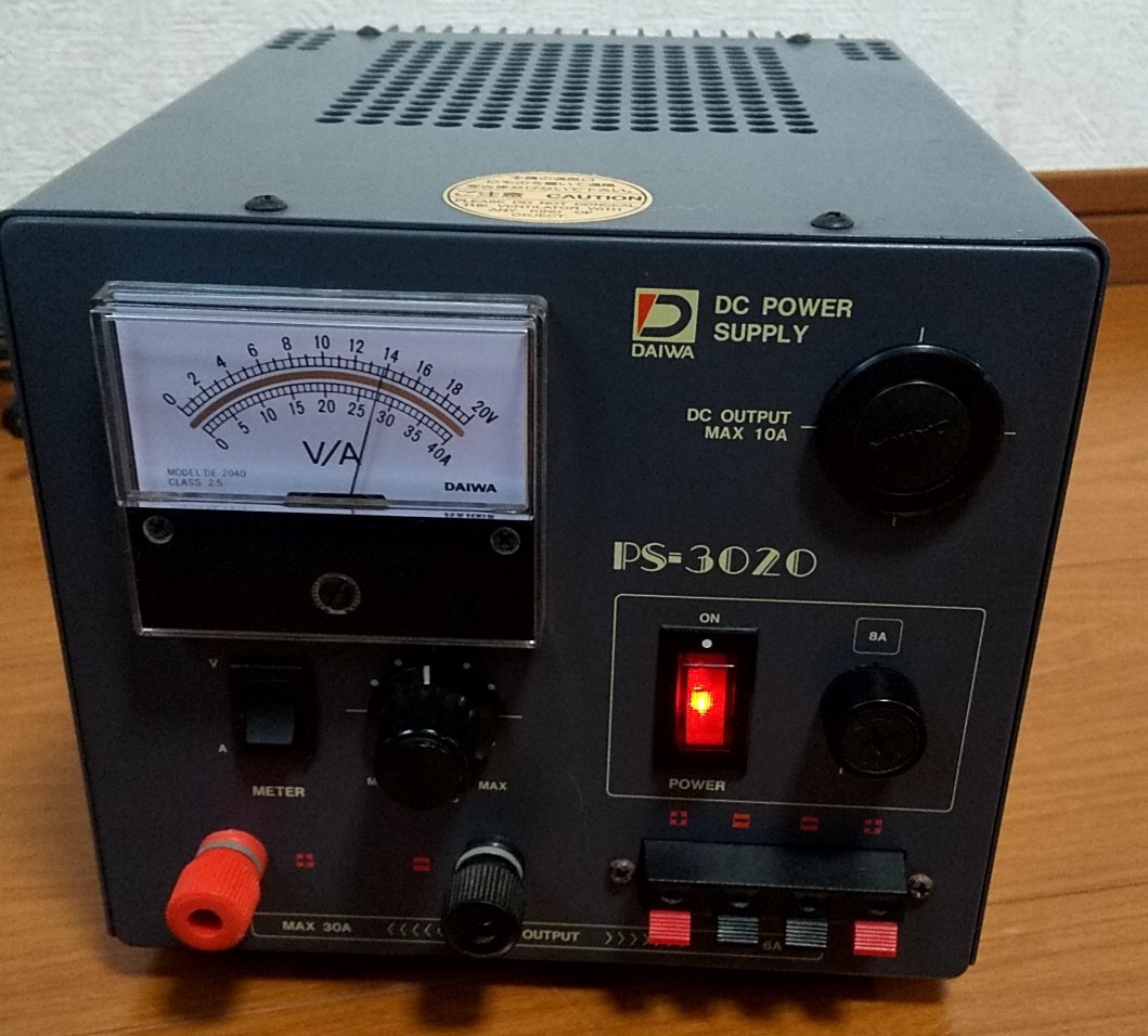  DAIWA PS-3020 MAX30A 直流定電圧安定化電源(アクセサリ)｜売買されたオークション情報、yahooの商品情報をアーカイブ公開 - オークファン アクセサリ