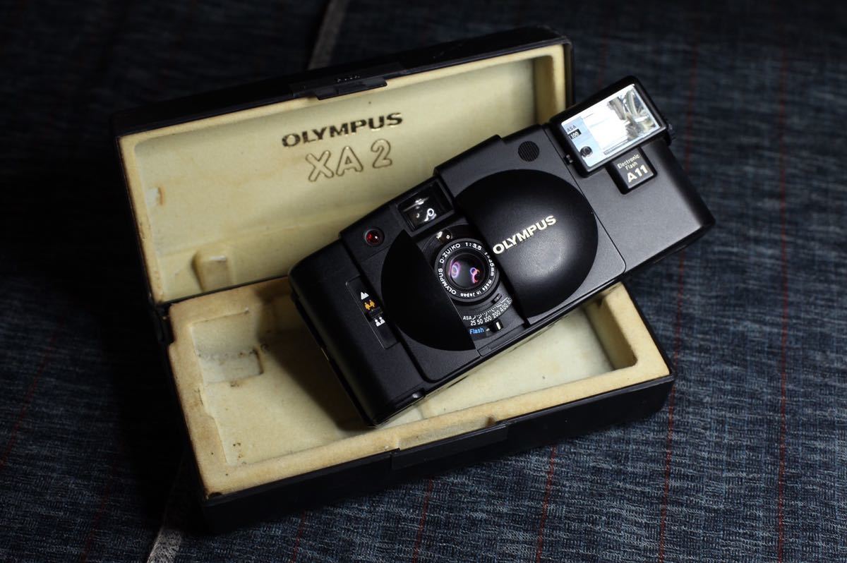 美品動作品　オリンパス XA2 35㎜ f3.5 単焦点レンズ オリンパス OLYMPUS XA2 D.ZUIKO 35mm F3.5 単焦点 XA2 オリンパス