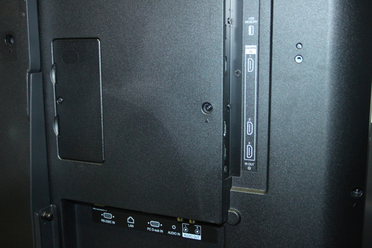 76861☆SHARP 50型4K液晶ディスプレイ PN-HW501 (5) 【1円スタート 