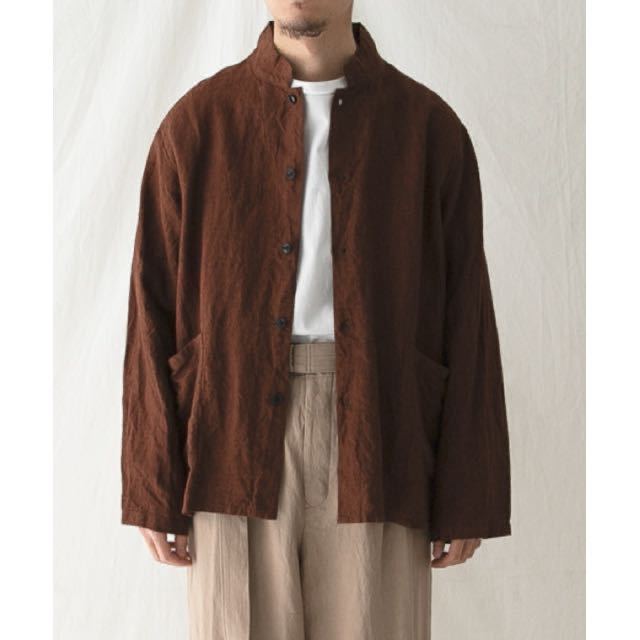 美品 CONFECT リネンカバーシャツ ネストローブコンフェクト
