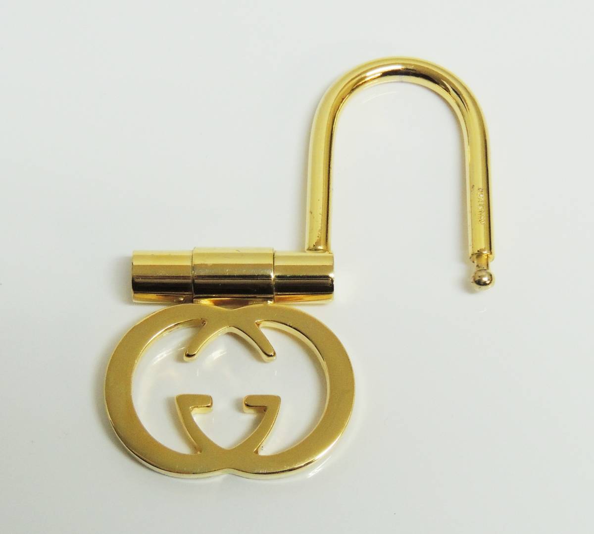 □ GUCCI オールドグッチ キーリング キーホルダー インターロッキング