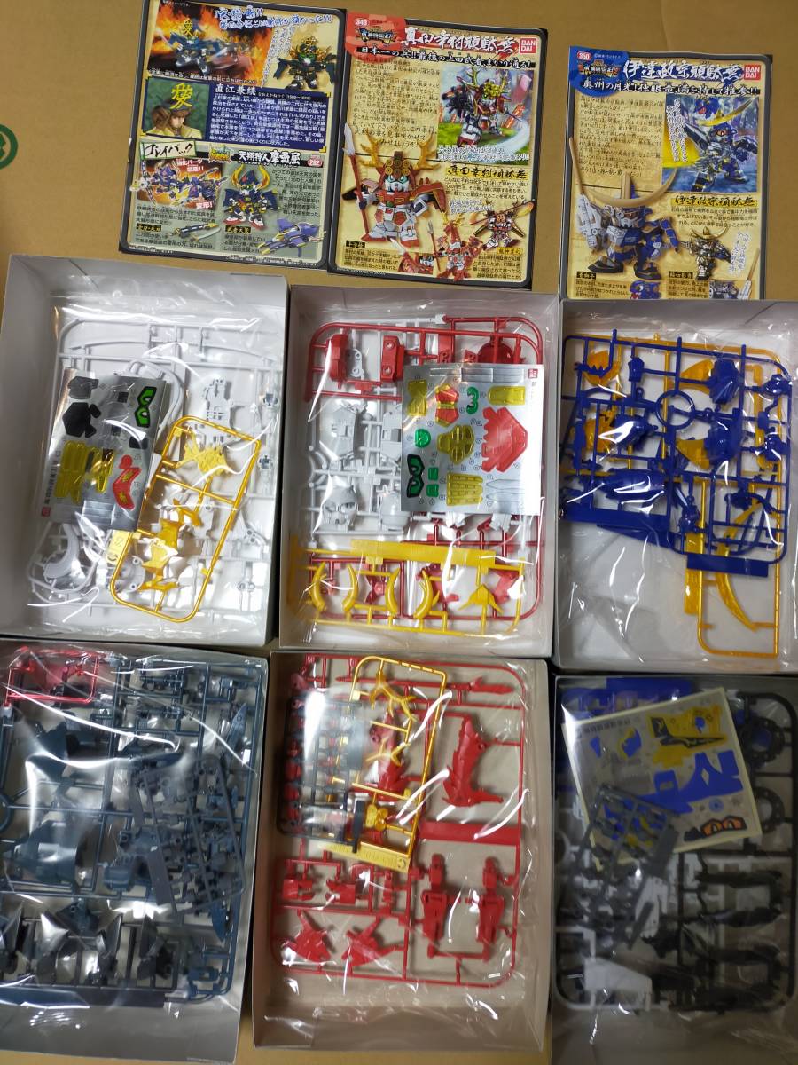 未組立 戦士 武神降臨編 織田信長頑駄無 豊臣秀吉 徳川家康 直江兼続 伊達政宗 真田幸村 ガンダム セット 農丸 仁宇 武者 Sdガンダムbb戦士 売買されたオークション情報 Yahooの商品情報をアーカイブ公開 オークファン Aucfan Com