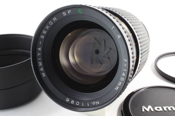 ★ マミヤ MAMIYA SEKOR SF C 145mm F4 645用 稀少品 単焦点 ★