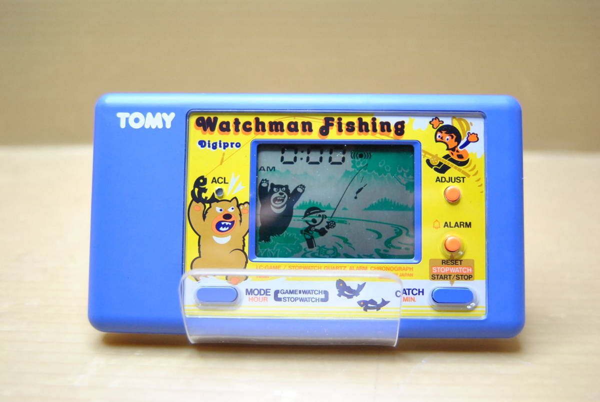 ウォッチマン ゲームウォッチ TOMY LC-GAME PRO GAME DIGI WATCH