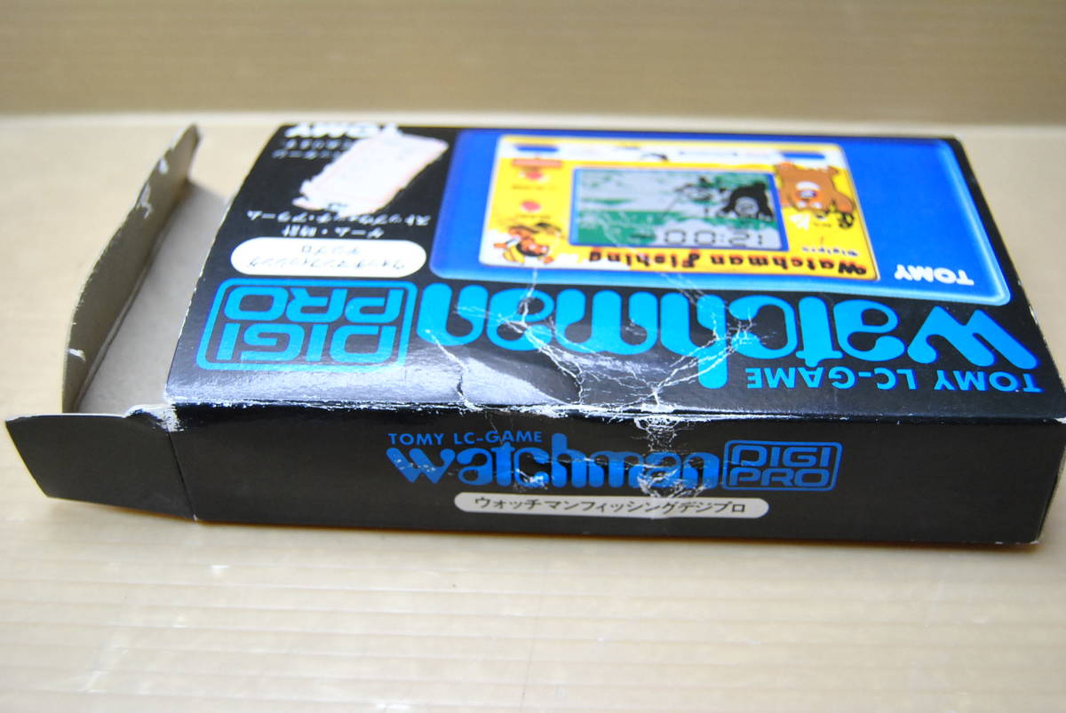 ウォッチマン ゲームウォッチ TOMY LC-GAME PRO GAME DIGI WATCH