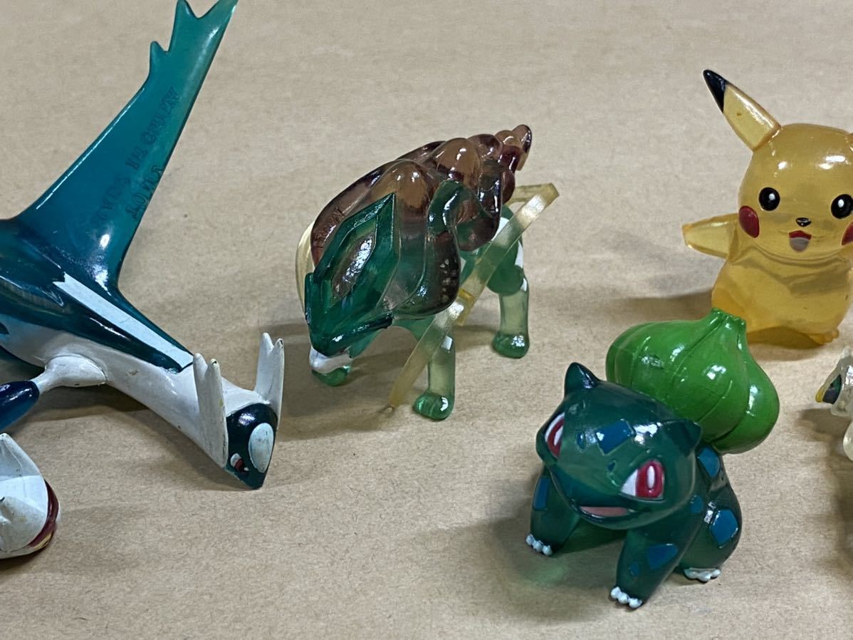 モンコレ　劇場　限定　クリア　まとめ売り 中古品 6体 セット ポケモン モンコレ クリア 劇場版 限定