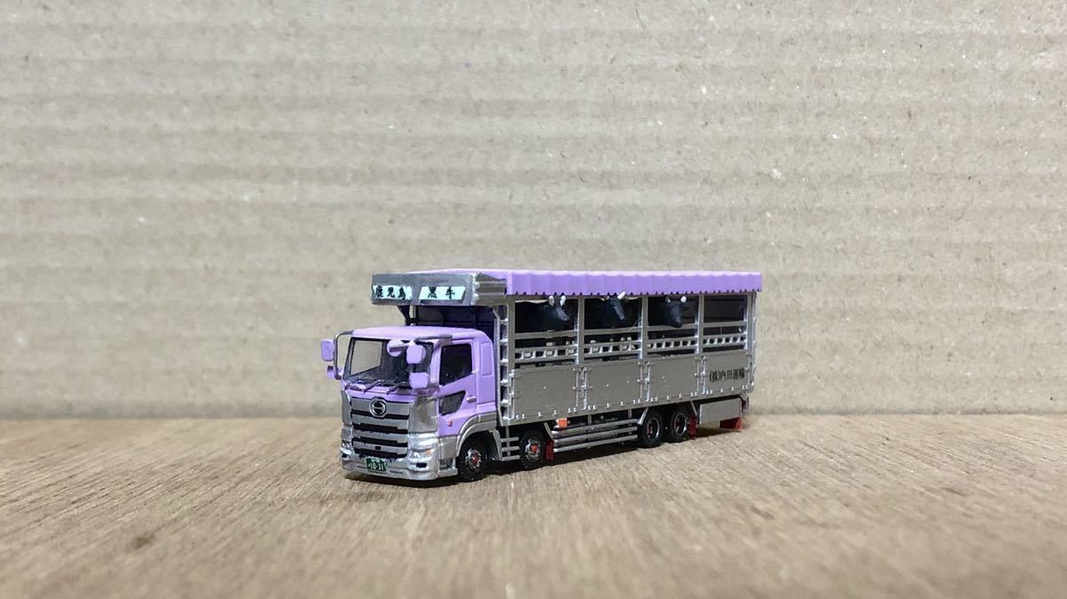 プロフィア ハイルーフ 4軸低床 家畜運搬車 鳥運搬 日野 家畜運搬 H28 H29