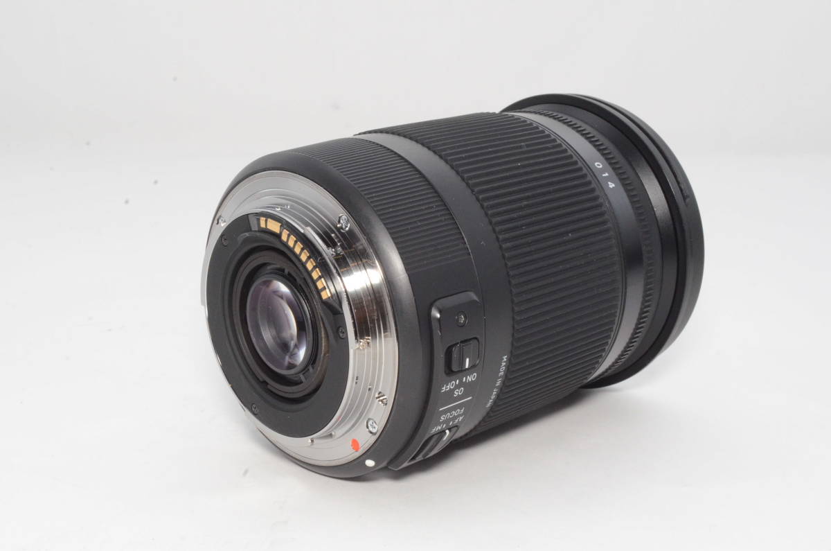 【元箱入り美品】SIGMA シグマ 18-300mm F3.5-6.3 DC MACRO OS HSM | Contemporary C014 | Canon EF-Sマウント DC F3.5-6.3 18-300mm ☆極上美品☆ ★極上品★ EFマウント