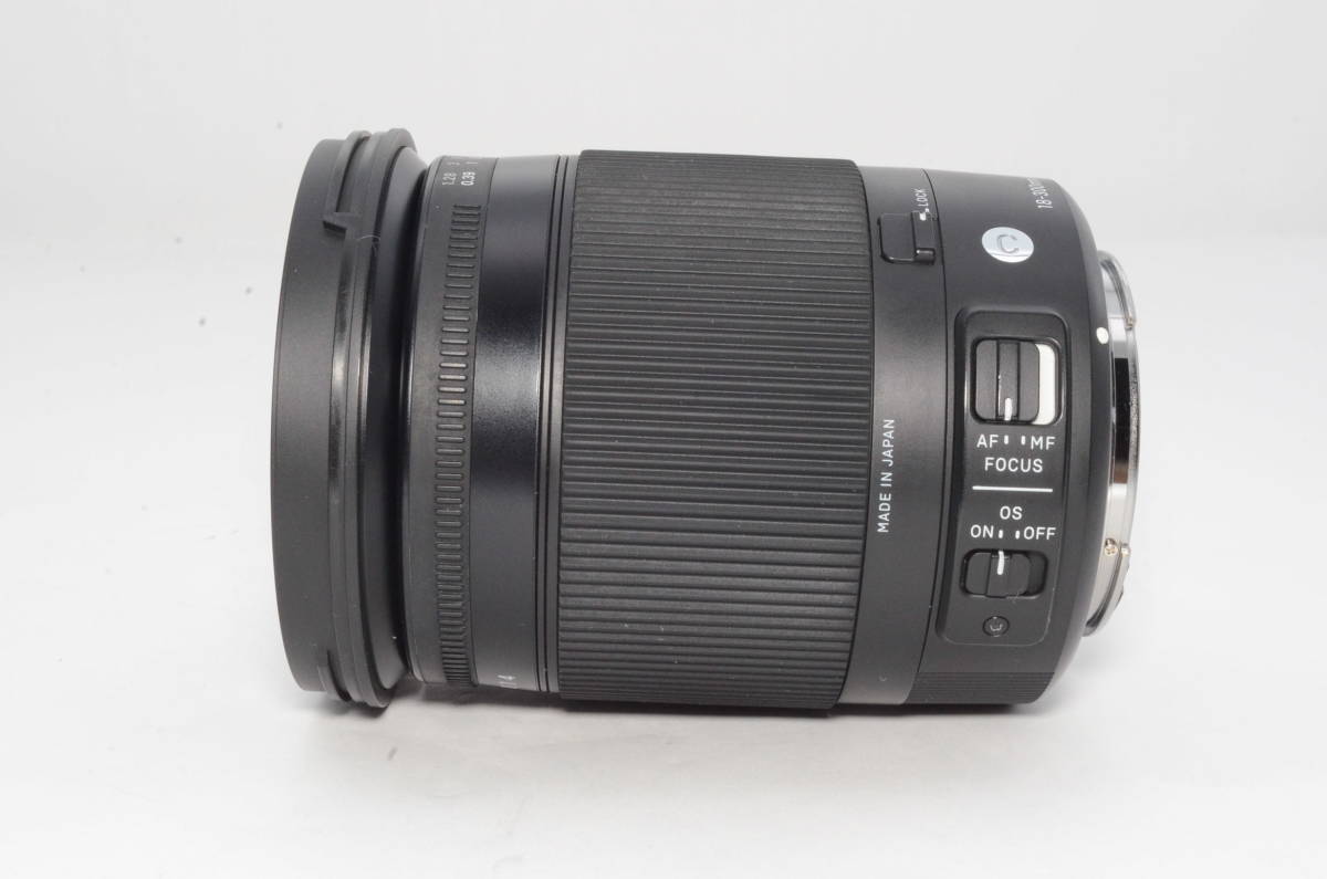 【元箱入り美品】SIGMA シグマ 18-300mm F3.5-6.3 DC MACRO OS HSM | Contemporary C014 | Canon EF-Sマウント DC F3.5-6.3 18-300mm ☆極上美品☆ ★極上品★ EFマウント