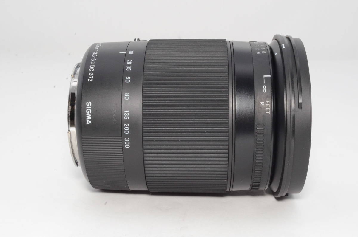 【元箱入り美品】SIGMA シグマ 18-300mm F3.5-6.3 DC MACRO OS HSM | Contemporary C014 | Canon EF-Sマウント DC F3.5-6.3 18-300mm ☆極上美品☆ ★極上品★ EFマウント
