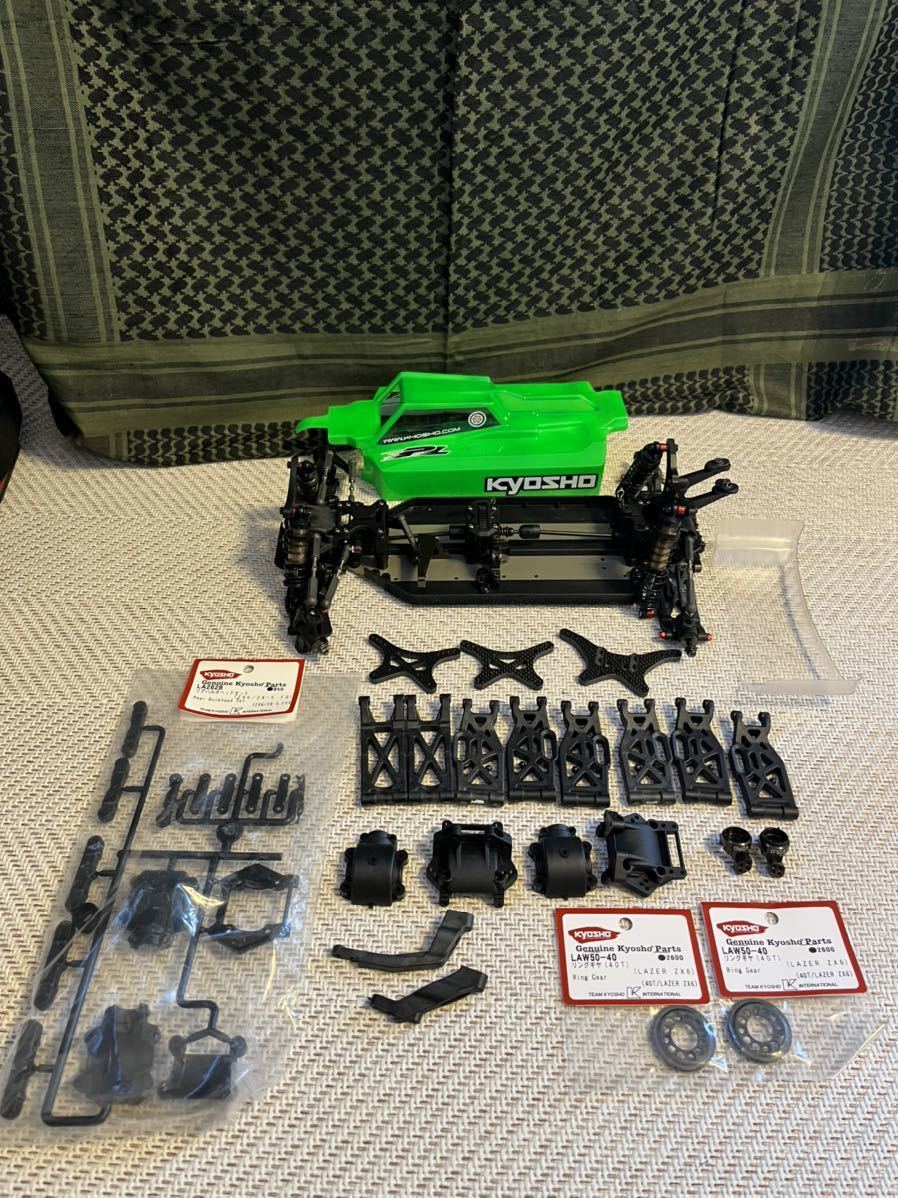 4WD レーシングバギー 1⁄10 ZX7.5 京商 レーザー 組立キット EP Lazer