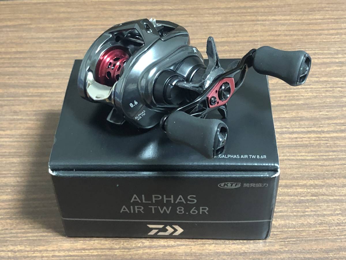 ダイワ 20 アルファス AIR TW 8.6R 右ハンドル DAIWA ALPHAS AIR TW 未使用