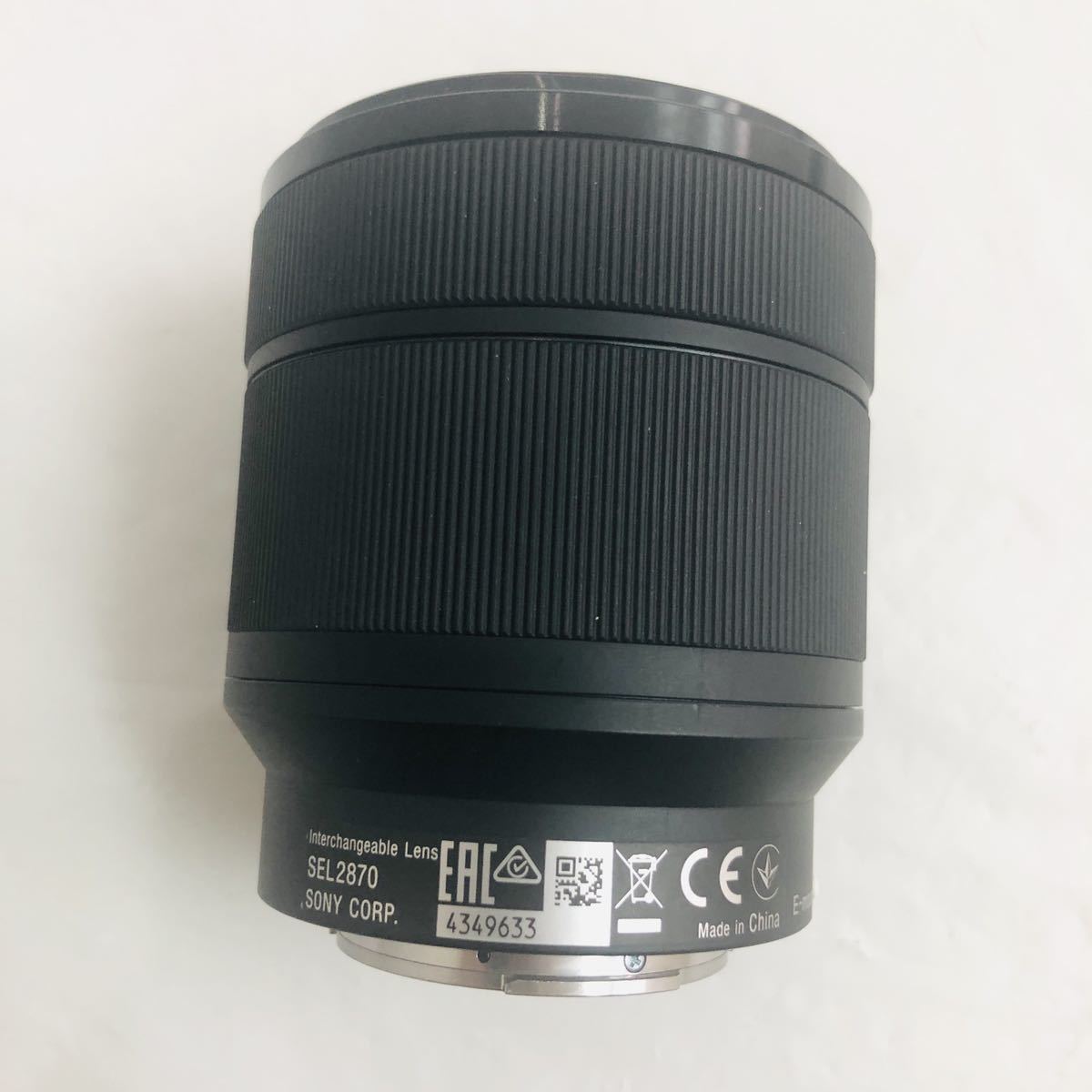 Sony FE 28-70mm f⁄3.5-5.6 OSS ズームレンズ 美品Sony FE 28