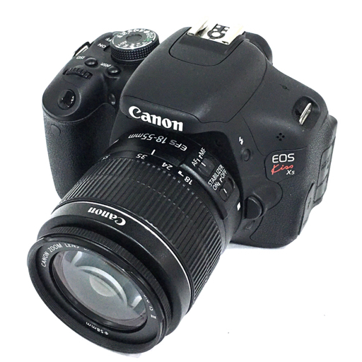1円 Canon EOS Kiss X5 ZOOM LENS EF-S 18-55mm 1:3.5-5.6 IS