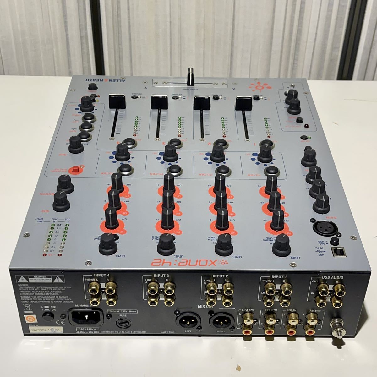 Allen&Heath Xone うずもれる 43c DJミキサー オーディオ プリアンプ