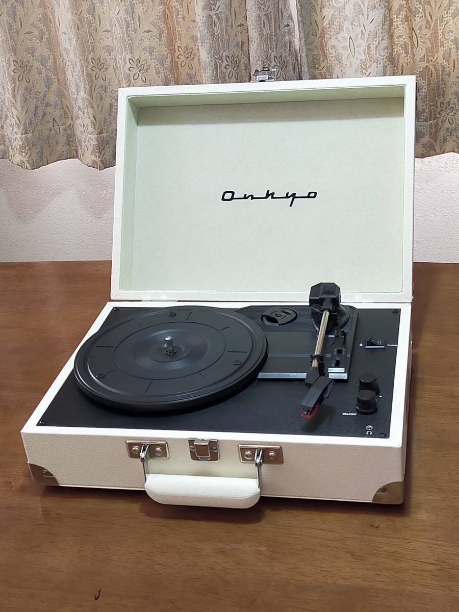 100%新品，大得価ポータブルレコードプレーヤー ＯＮＫＹＯ ＯＣＰ－０１(ターンテーブル)｜売買されたオークション情報、yahooの商品情報をアーカイブ公開 - オークファン その他