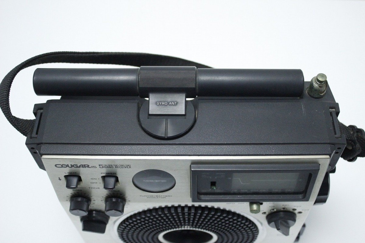 通電確認済み National ナショナル COUGAR クーガー RF-1150 ラジオ 5バンドレコーダー FM/MW/SW 松下電器 レトロ ジャンク 2-E056/1/100 Panasonic National COUGAR RF-888 昭和レトロ No7