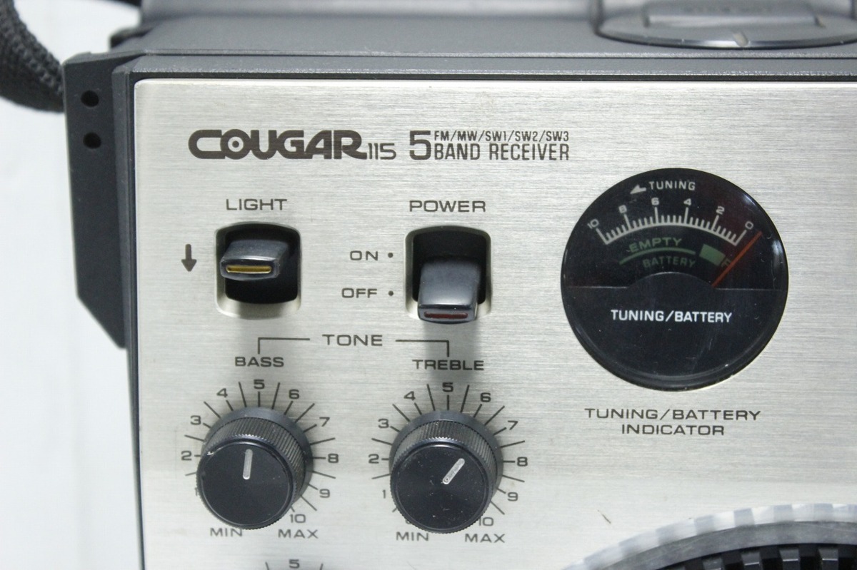 通電確認済み National ナショナル COUGAR クーガー RF-1150 ラジオ 5