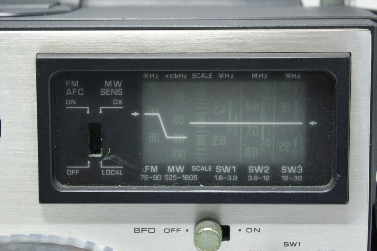 通電確認済み National ナショナル COUGAR クーガー RF-1150 ラジオ 5