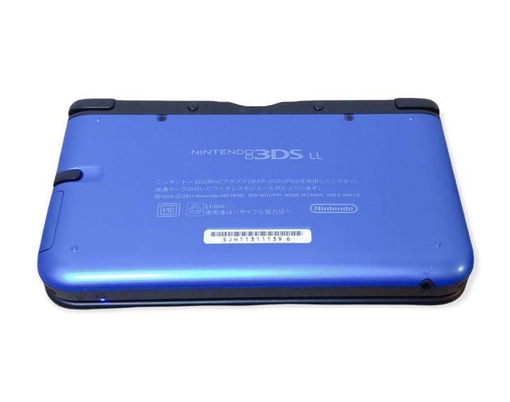 美品】Nintendo ニンテンドー 3DS LL ブルー×ブラック 本体（美品 完品 