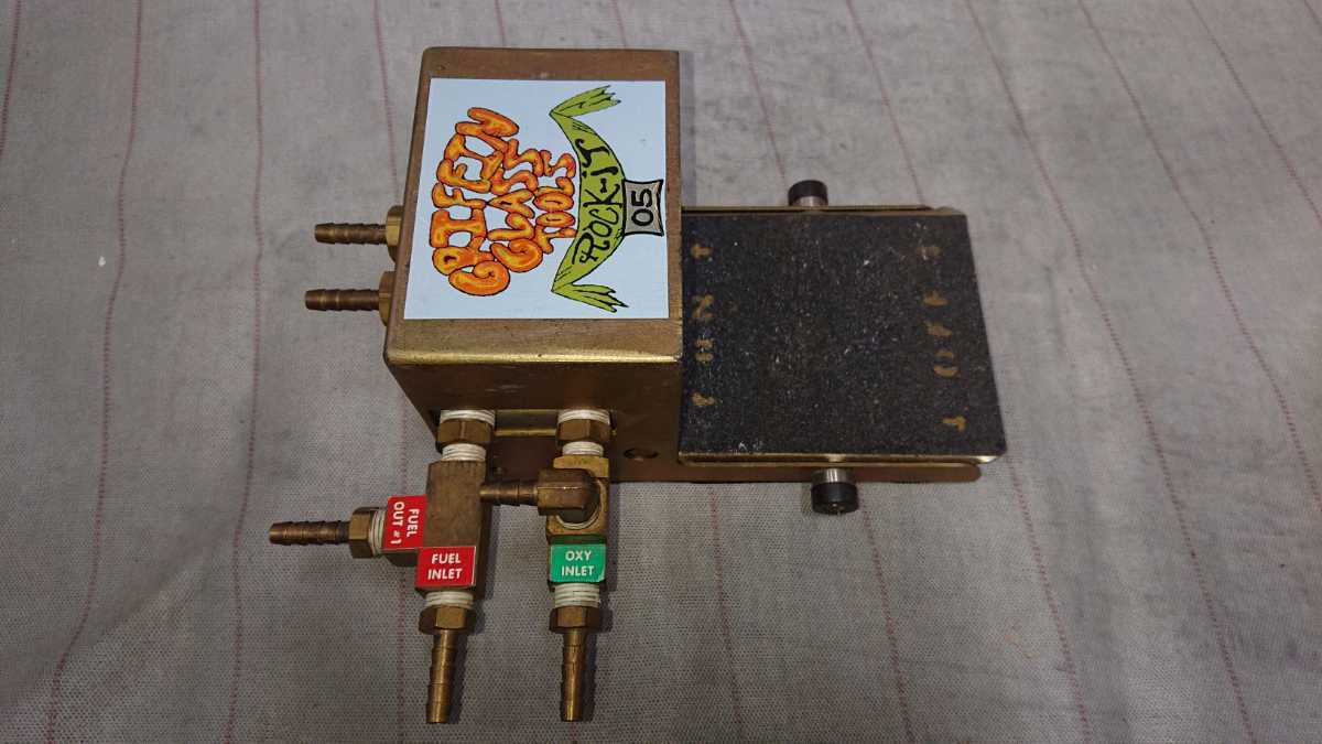 アート用品 NORTEL MINOR ガラス工芸用 酸素バーナー 卓上型 ホース