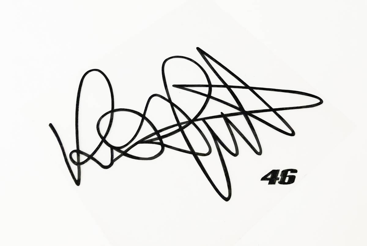 ST-024 MotoGP 46 バレンティーノ ロッシ Valentino Rossi 復刻サイン